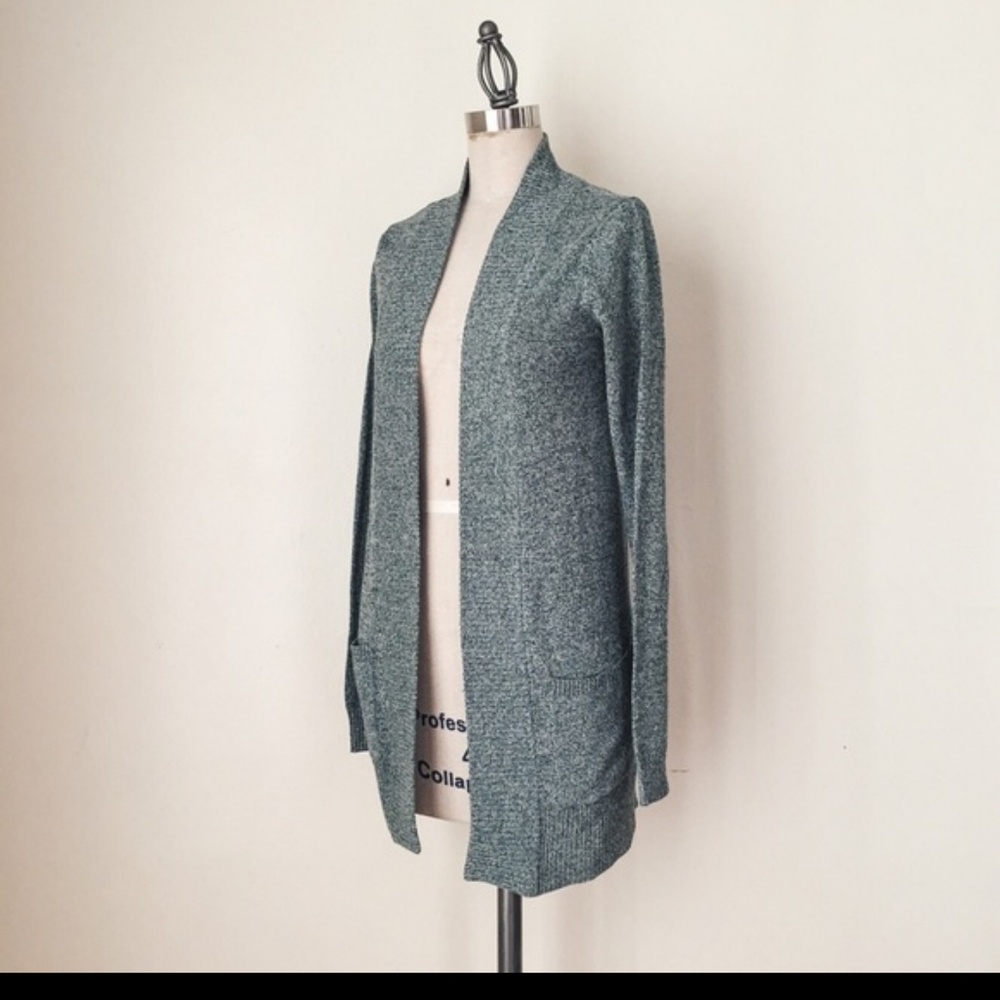 UO Long Green Cardigan